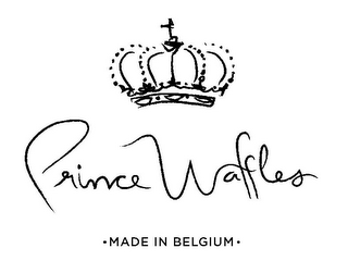 PRINCE WAFFLES ·MADE IN BELGIUM· logo