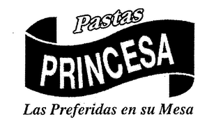 PRINCESA PASTAS LAS PREFERIDAS EN SU MESA logo