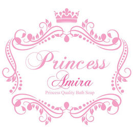 PRINCESS AMIRA PRINCESS QUALITY BATH SOAP logo