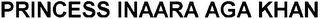 PRINCESS INAARA AGA KHAN logo