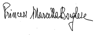 PRINCESS MARCELLA BORGHESE logo