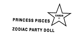 PRINCESS PISCES ZODIAC PARTY DOLL GABOR + logo