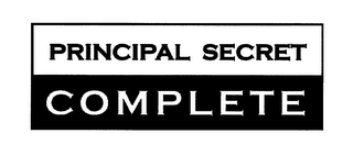 PRINCIPAL SECRET COMPLETE logo