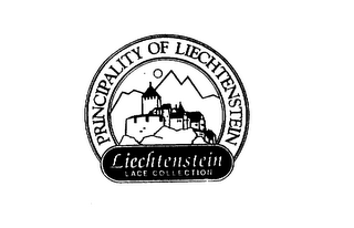 PRINCIPALITY OF LIECHTENSTEIN LIECHTENSTEIN LACE COLLECTION logo