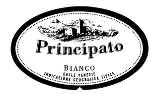 PRINCIPATO BIANCO DELLE VENEZIE INDICAZIONE GEOGRAFICA TIPICA logo