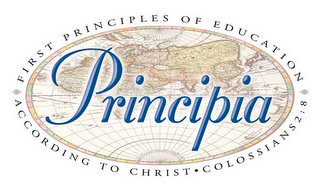 PRINCIPIA FIRST PRINCIPLES OF EDUCATION - ACCORDING TO CHRIST - COLOSSIANS 2:8 logo
