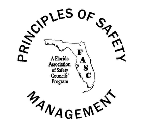 PRINCIPLES OF SAFETY MANAGEMENT A FLORIDA ASSOCIATION OF SAFETY COUNCILS' PROGRAM FASC logo