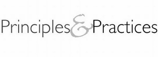 PRINCIPLES & PRACTICES logo