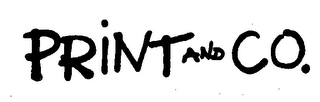 PRINT AND CO. logo