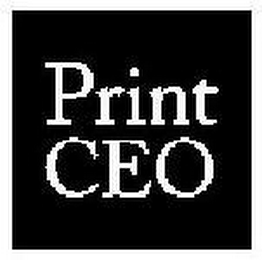 PRINT CEO logo