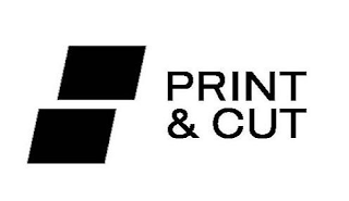 PRINT & CUT logo