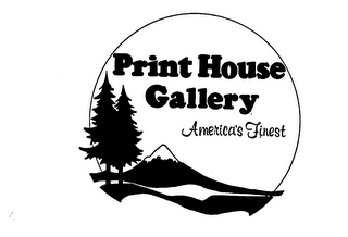 PRINT HOUSE GALLERYAMERICAN FINEST logo