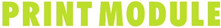 PRINT MODULE logo