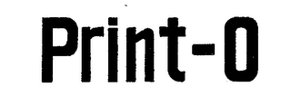 PRINT-O logo