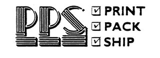 PRINT PACK SHIP PPS logo
