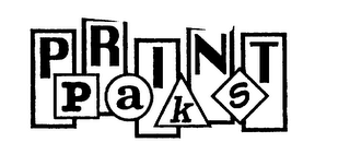 PRINT PAKS logo