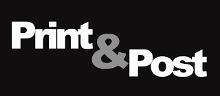 PRINT & POST logo