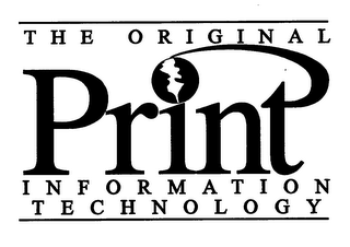 PRINT THE ORIGINAL INFORMATION TECHNOLOGY logo