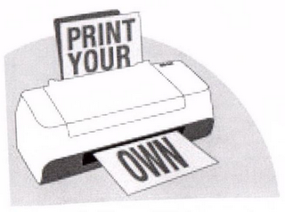 PRINT YOUR OWN logo