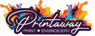 PRINTAWAY PRINT · EMBROIDERY logo