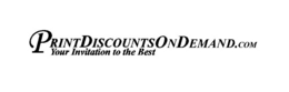 PRINTDISCOUNTSONDEMAND.COM YOUR INVITATION TO THE BEST logo