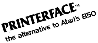 PRINTERFACE THE ALTERNATIVE TO ATARI'S 850 logo