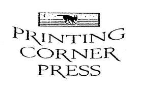 PRINTING CORNER PRESS logo