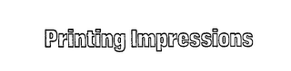 PRINTING IMPRESSIONS logo
