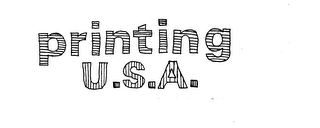 PRINTING U.S.A.