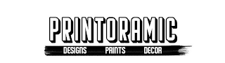 PRINTORAMIC DESIGN PRINTS DECOR logo