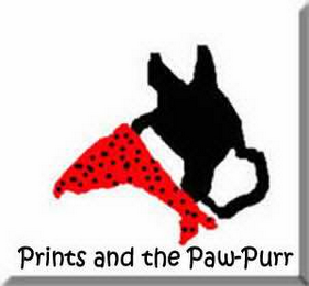 PRINTS AND THE PAW-PURR logo