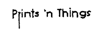 PRINTS 'N THINGS logo