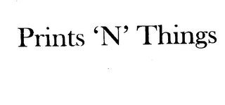 PRINTS 'N' THINGS logo