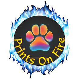 PRINTS ON FIRE logo