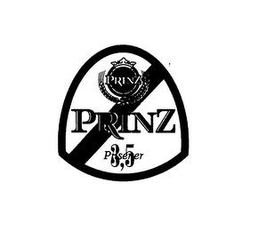 PRINZ PILSENER 3,5 logo