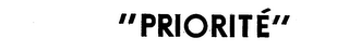 "PRIORITE" logo