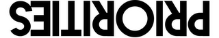 PRIORITIES logo