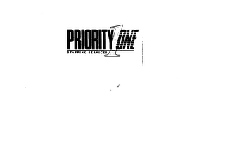 PRIORITY 1 ONE STAFFING SERVICES logo
