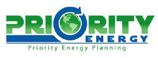PRIORITY ENERGY PRIORITY ENERGY PLANNING logo