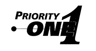 PRIORITY ONE 1 logo
