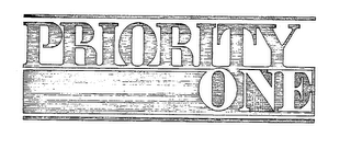 PRIORITY ONE logo