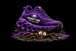 PRIORITY ONE PEST SOLUTIONS logo