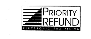 PRIORITY REFUND ELECTRONIC TAX FILING logo