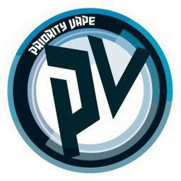 PRIORITY VAPE PV logo