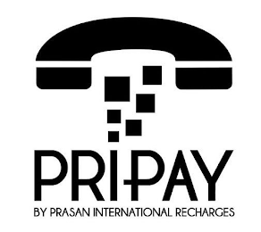 PRIPAY BY PRASAN INTERNATIONAL RECHARGES logo