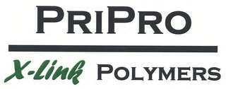 PRIPRO X-LINK POLYMERS logo