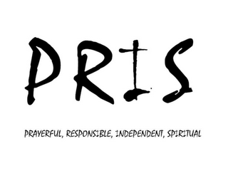 PRIS PRAYERFUL, RESPONSIBLE, INDEPENDENT, SPIRITUAL logo