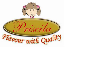PRISCILA, FLAVOUR WITH QUALITY logo
