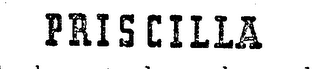 PRISCILLA logo