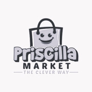 PRISCILLA MARKET THE CLEVER WAY logo